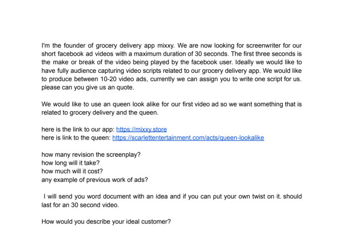 write funny and gripping youtube ads